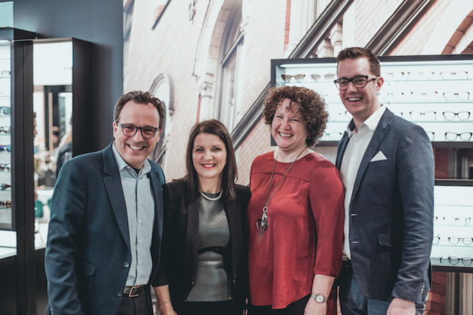 Karl Brousseau, Martine De Montigny, Julie Prud'homme et Patrick Doyle