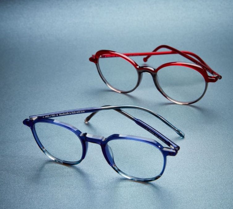 Lunettes Res Rei bleu et rouge