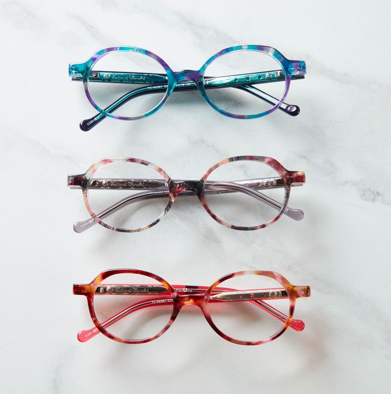 Trois lunettes pour enfant Tartine & Chocolat