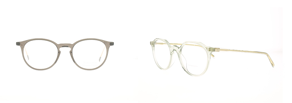Grey Berenice and crystal Oliver Peoples glasses
