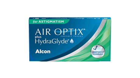 Contact lenses Air optix hydraglyde astigmatism - Doyle