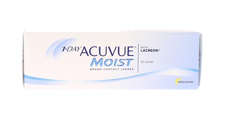 Verres de contact Acuvue 1-day moist - Doyle