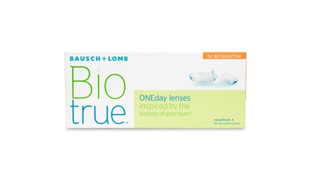 Verres de contact Biotrue one day astigmatism - Doyle