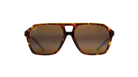 Paire de lunettes de soleil Maui-jim H880 couleur brun - Doyle