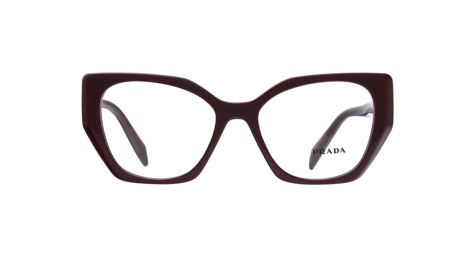 Paire de lunettes de vue Prada Pr18w couleur bordeaux - Doyle