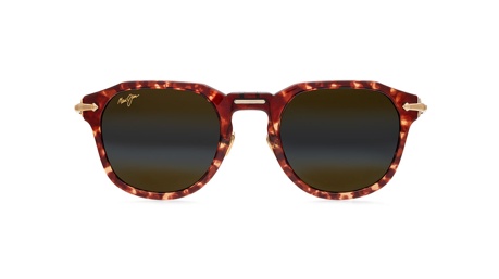 Paire de lunettes de soleil Maui-jim H837 mj0837s couleur havane - Doyle