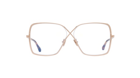 Paire de lunettes de vue Tom-ford Tf5841-b couleur or - Doyle