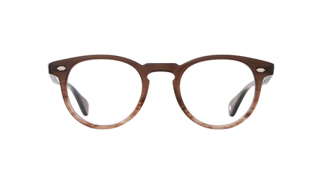 Paire de lunettes de vue Garrett-leight Hercules couleur brun - Doyle