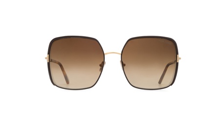 Paire de lunettes de soleil Tom-ford Tf1006 /s couleur brun - Doyle