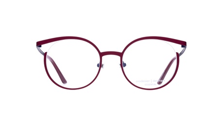 Paire de lunettes de vue Prodesign Flow 1 couleur rouge - Doyle