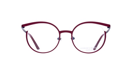 Paire de lunettes de vue Prodesign Flow 1 couleur rouge - Doyle