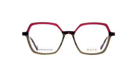 Paire de lunettes de vue Dutz Dz2300 couleur rouge - Doyle
