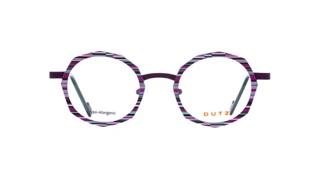Paire de lunettes de vue Dutz Dz847 couleur mauve - Doyle