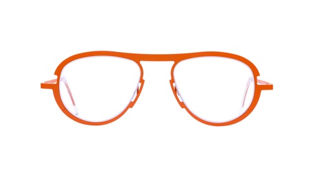 Paire de lunettes de vue Theo-eyewear Echo couleur orange - Doyle