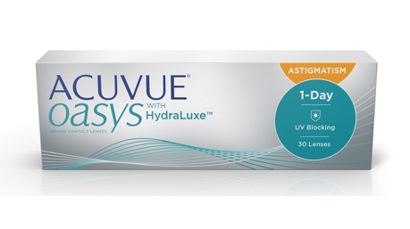 Verres de contact Acuvue oasys 1 day astigmatisme (30) - Doyle