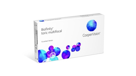 Verres de contact Biofinity torique multifocal - Doyle