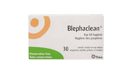 Accessoires de verres de contact Blepha clean 30 lingettes - Doyle