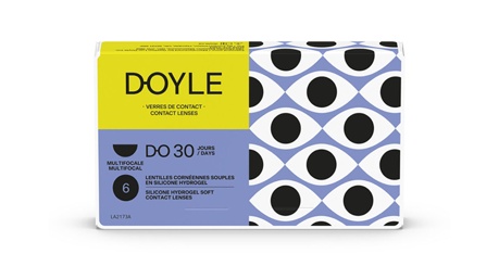Contact lenses D-o 30 jours/days multifocale - Doyle