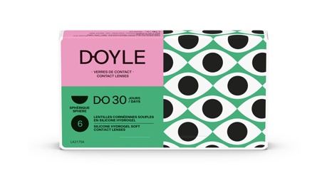 Contact lenses D-o 30 jours/days sphÉrique - Doyle