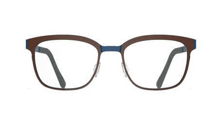 Paire de lunettes de vue Blackfin Bf1014 dawson couleur brun - Doyle