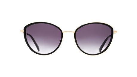 Paire de lunettes de soleil Longchamp Lo170s couleur noir - Doyle