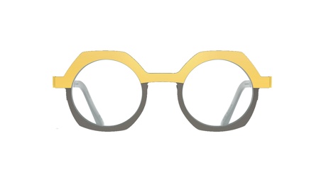 Paire de lunettes de vue Blackfin Bf1009 waterville couleur jaune - Doyle