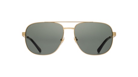 Paire de lunettes de soleil Gucci Gg1223s couleur or - Doyle