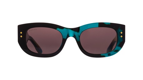 Paire de lunettes de soleil Gucci Gg1215s couleur bleu - Doyle