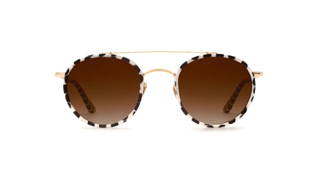 Paire de lunettes de soleil Krewe Porter /s couleur noir or - Doyle