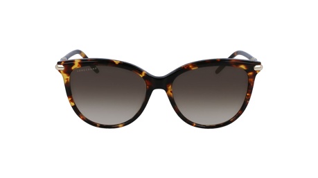 Paire de lunettes de soleil Longchamp Lo727s couleur havane - Doyle