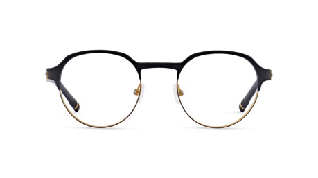Paire de lunettes de vue Oga 10210o couleur noir or - Doyle