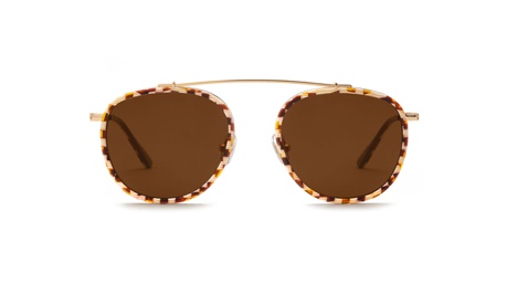 Paire de lunettes de soleil Krewe Chartres /s couleur brun - Doyle