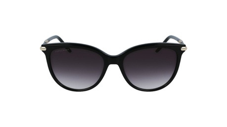 Paire de lunettes de soleil Longchamp Lo727s couleur noir - Doyle