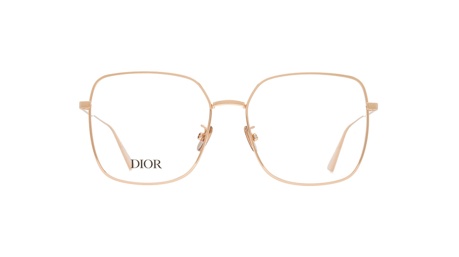 Paire de lunettes de vue Christian-dior Gemdioro su couleur or rose - Doyle