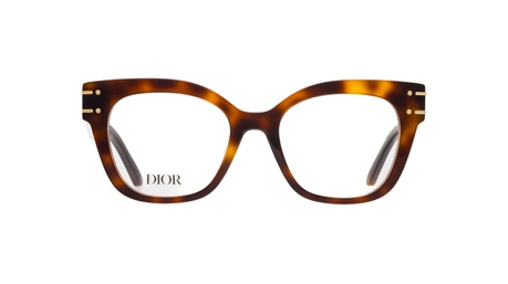 Paire de lunettes de vue Christian-dior Diorsignatureo b2i couleur brun - Doyle