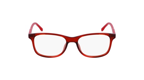 Paire de lunettes de vue Lacoste L3657 couleur rouge - Doyle