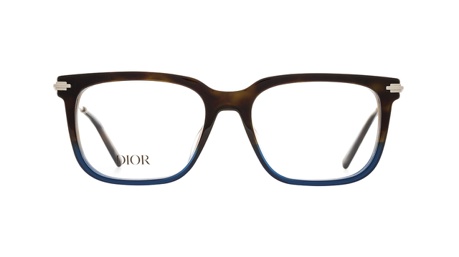 Paire de lunettes de vue Christian-dior Diorblacksuito s12i couleur brun - Doyle