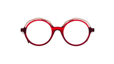 Paire de lunettes de vue Res-rei Copper couleur rouge - Doyle
