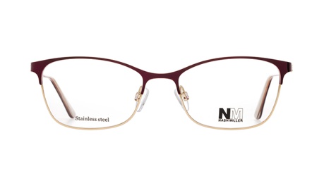 Paire de lunettes de vue Les-essentiels N.miller n037 couleur rouge - Doyle