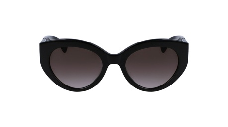 Paire de lunettes de soleil Longchamp Lo722s couleur noir - Doyle