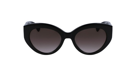 Paire de lunettes de soleil Longchamp Lo722s couleur noir - Doyle