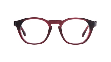 Paire de lunettes de vue Uniquedesignmilano Frame 23 couleur rouge - Doyle