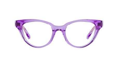 Paire de lunettes de vue Uniquedesignmilano Frame 24 couleur mauve - Doyle