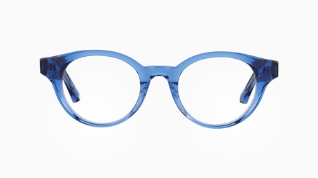 Paire de lunettes de vue Uniquedesignmilano Frame 17 couleur bleu - Doyle