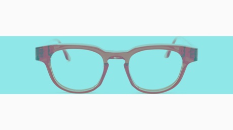 Glasses Uniquedesignmilano Frame 34, red colour - Doyle