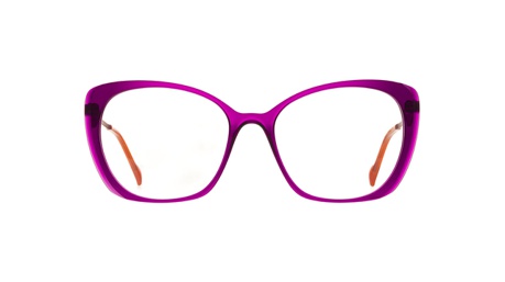 Paire de lunettes de vue Blush Demoiselle couleur mauve - Doyle