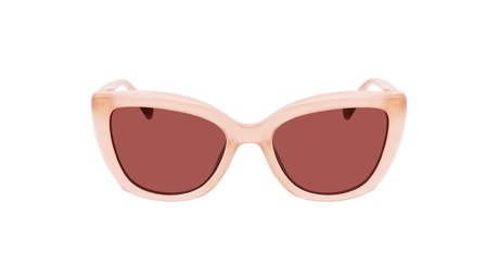Paire de lunettes de soleil Longchamp Lo695s couleur rose - Doyle