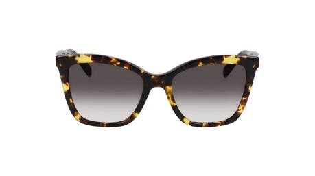Paire de lunettes de soleil Longchamp Lo742s couleur noir - Doyle