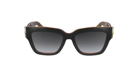 Paire de lunettes de soleil Longchamp Lo745s couleur noir - Doyle