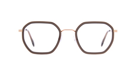 Paire de lunettes de vue Andy-wolf 4801 couleur bronze - Doyle